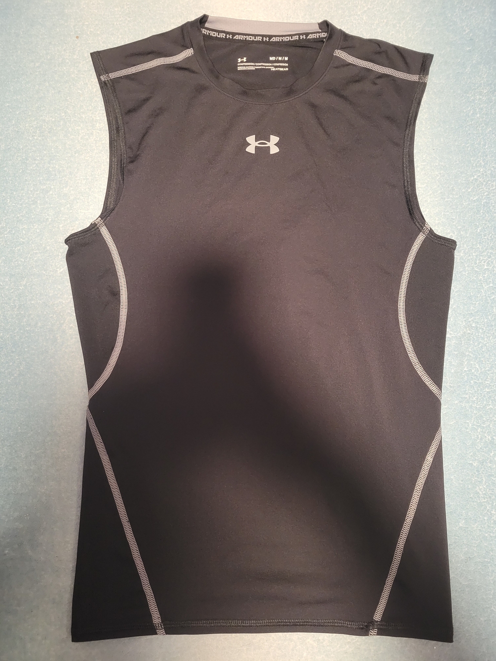 Under Armour Black Sleeveless Compression Tank Top